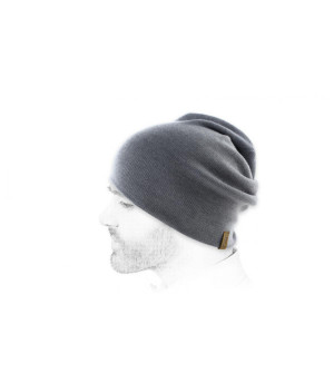 bonnet long merino Satila S.F grey melange